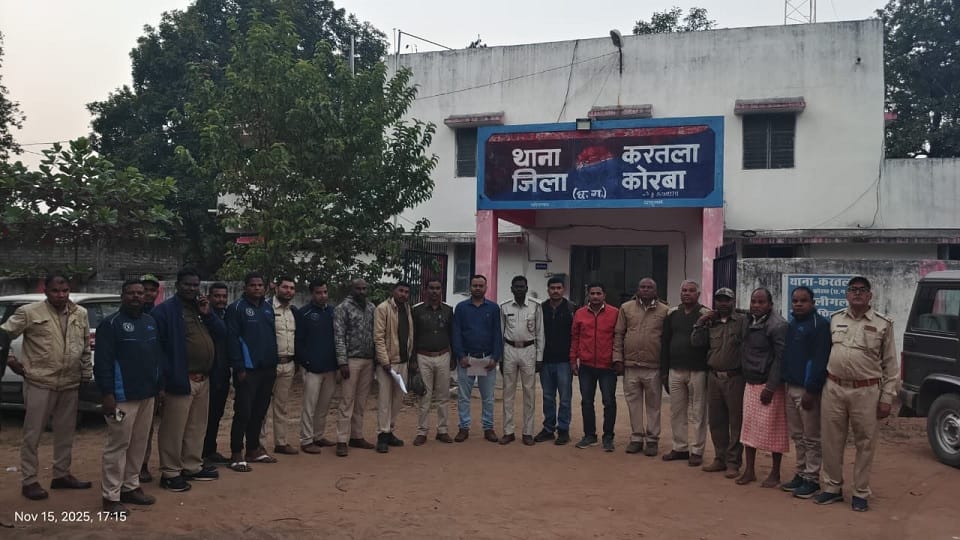 Forest workers were held hostage and beaten by timber smugglers case has been registered in Korba