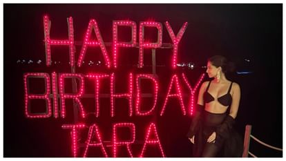 tara sutaria pre birthday celebration in maldives shares glimpses from vacation