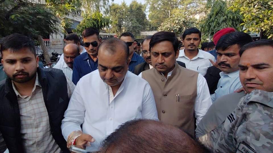 Azam Khan and Abdullah Azam were given numbers and uniforms by jail administration