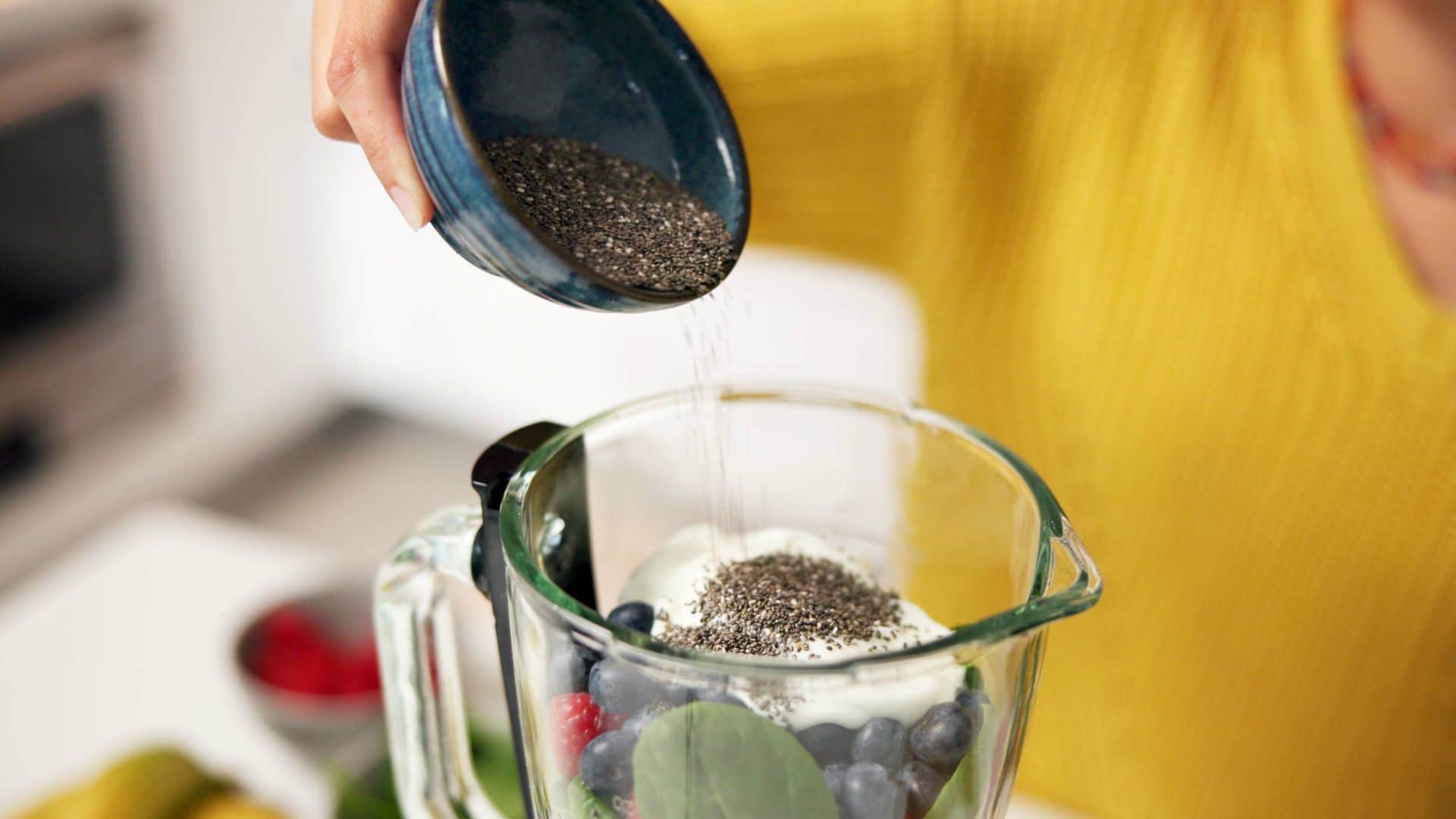 Yogurt chia seeds mix recipe that Acts Like a Natural Medicine Know various health benefits