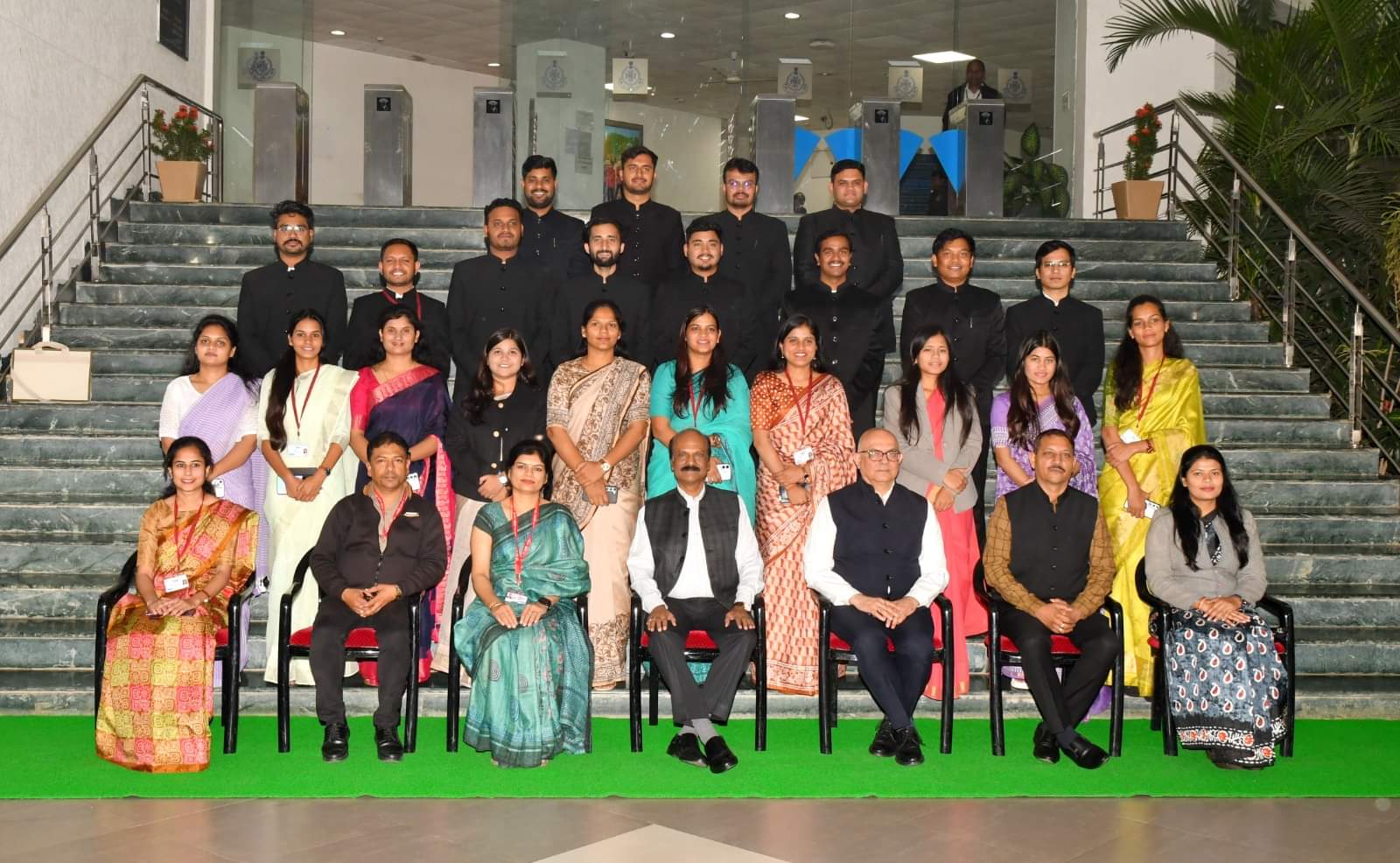 DGP Makwana guided the trainee officers, saying that the foundation of leadership is character, sensitivity an