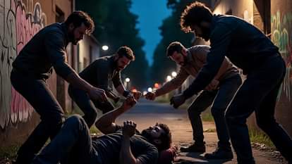 Pradhan husband accused of beating forcing her to drink urine Shahjahanpur SP hands over investigation to CO