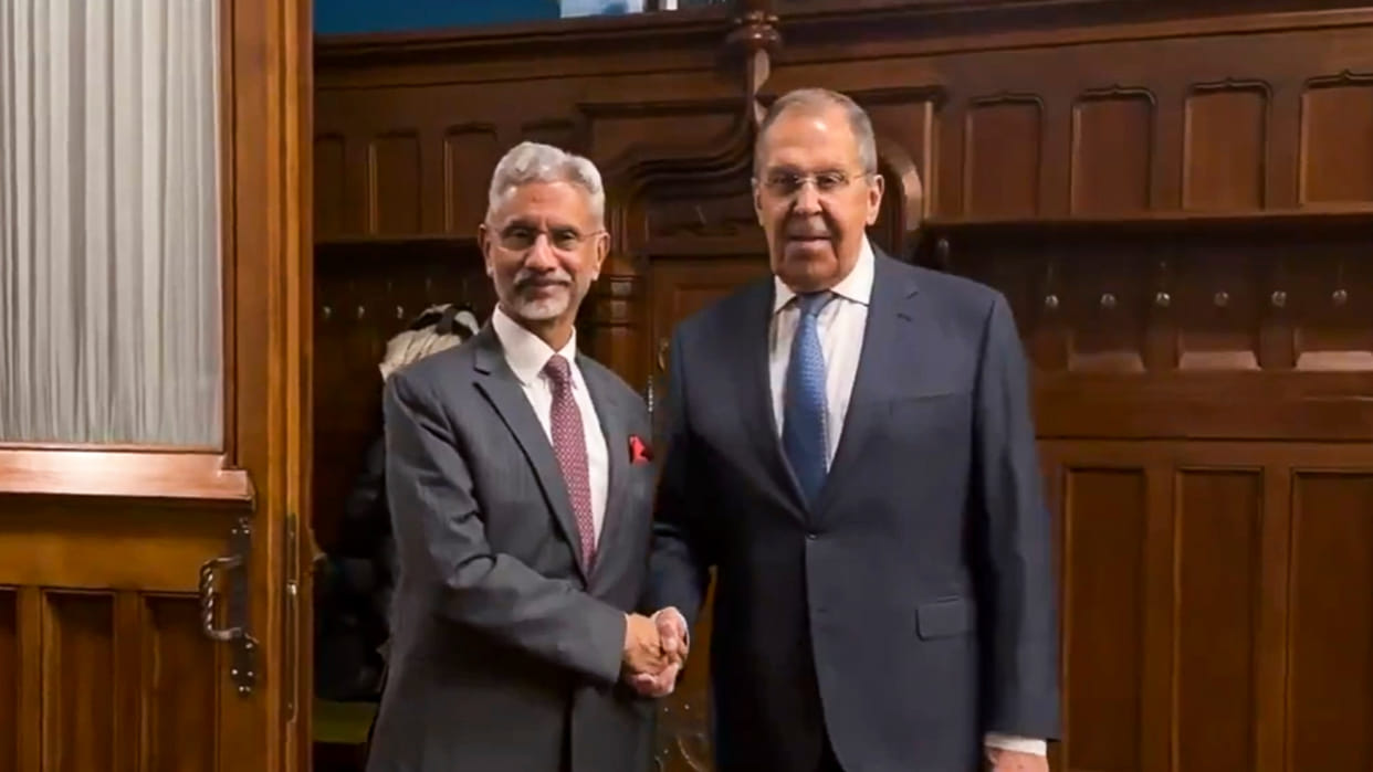 External Affairs Minister Jaishankar met his Russian counterpart in Moscow