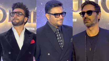 Ranveer Singh Film Dhurandhar Trailer Launch Event Attend By Star Cast