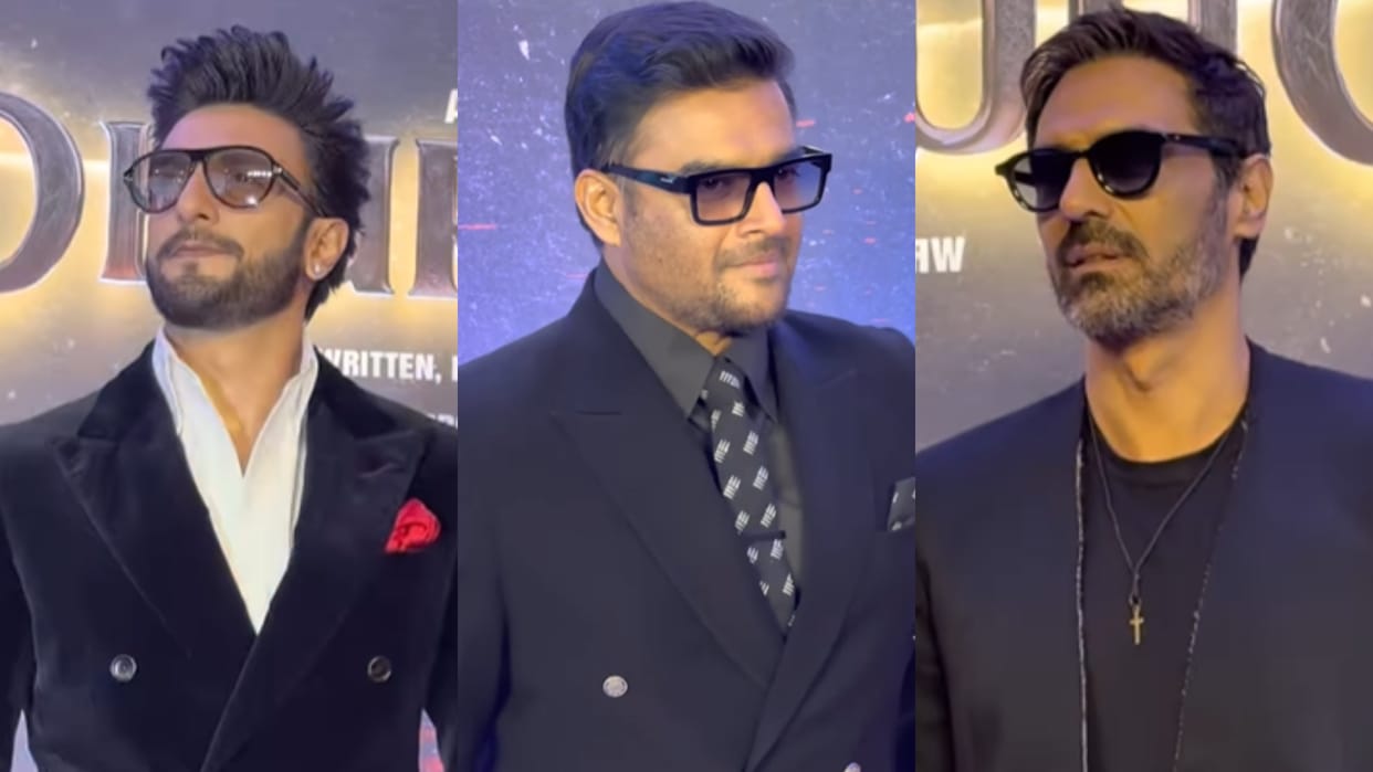 Ranveer Singh Film Dhurandhar Trailer Launch Event Attend By Star Cast
