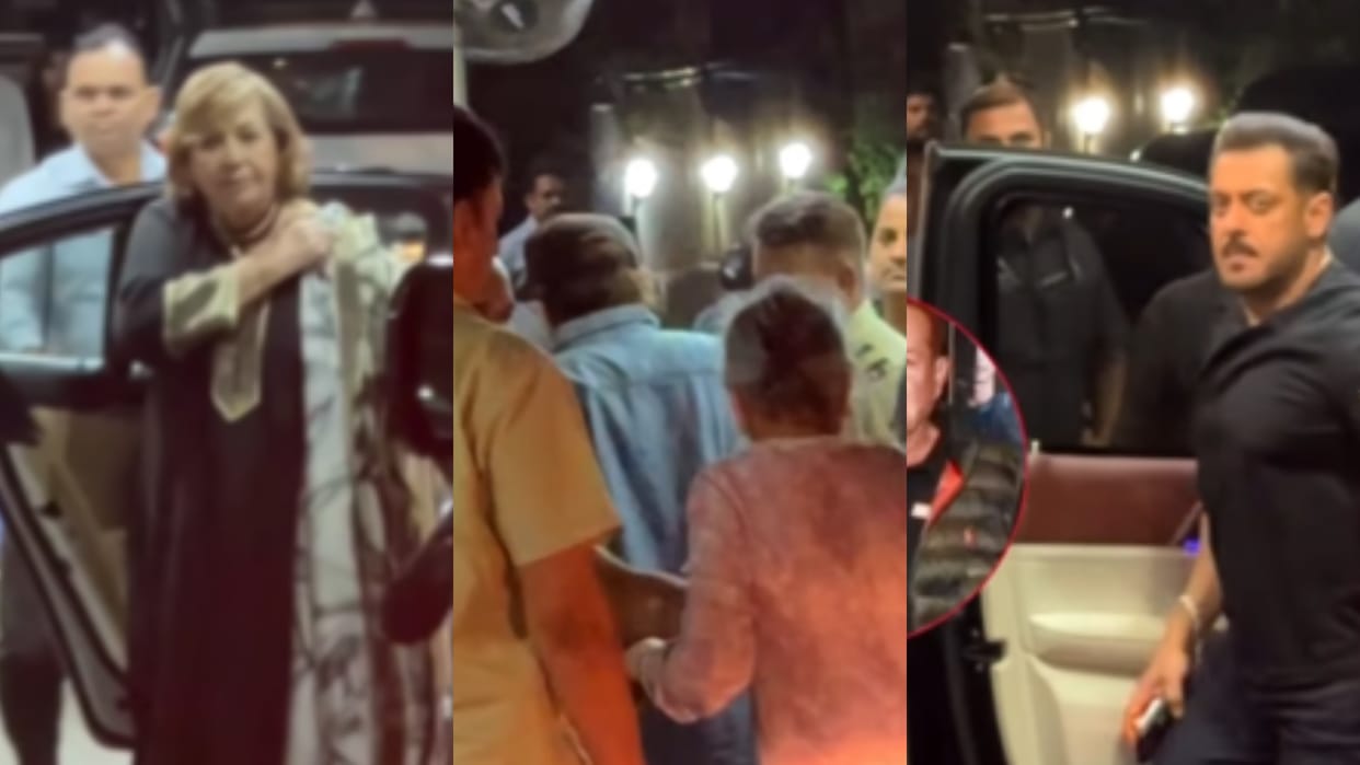 salman khan father salim khan salma khan wedding anniversary celebrations helen alvira arbaaz malaika sohail