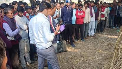 murder of farmer caused sensation in Barabanki severe injuries found on his neck and hand police investigating