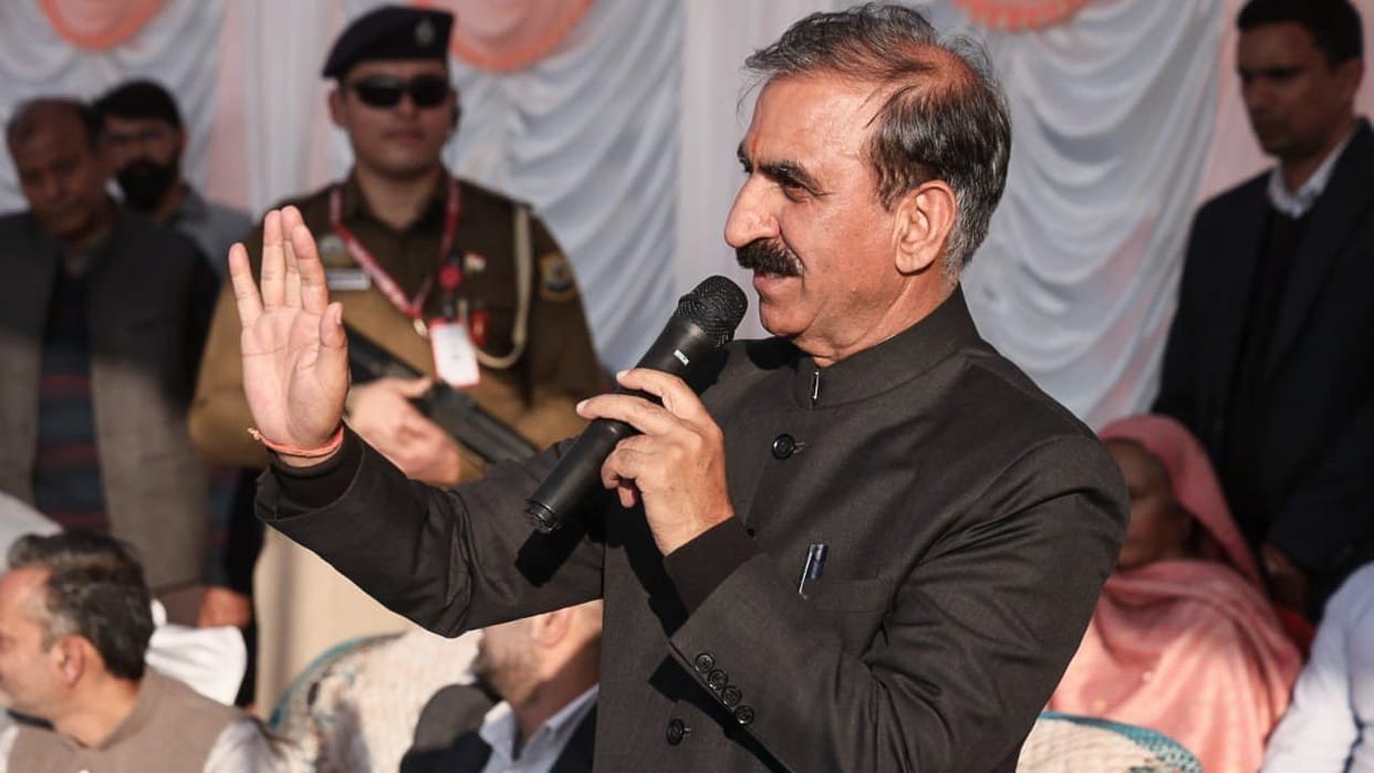 CM Sukhu said will do a legal study of the ban on reorganization and re-demarcation of Panchayats