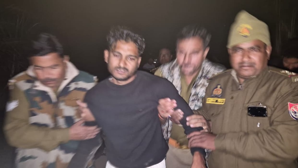 Wanted criminal arrested in encounter injured by bullet in Pilibhit