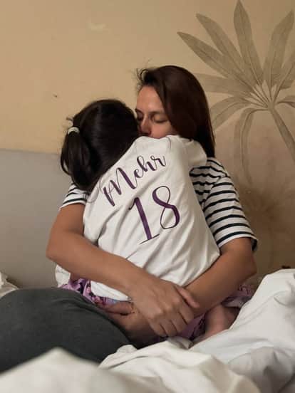 नेहा धूपिया की बेटी मेहर