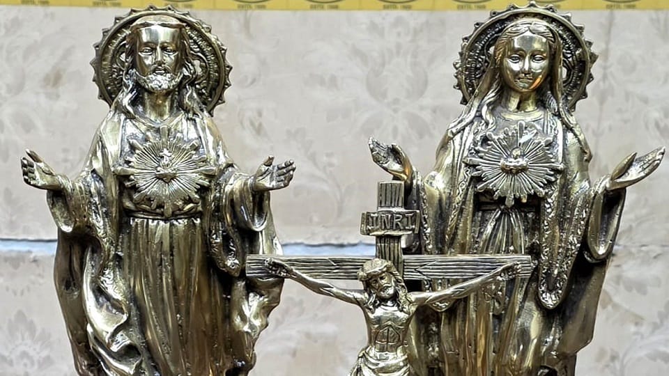 Statues of Mother Mary and Jesus made in Aligarh