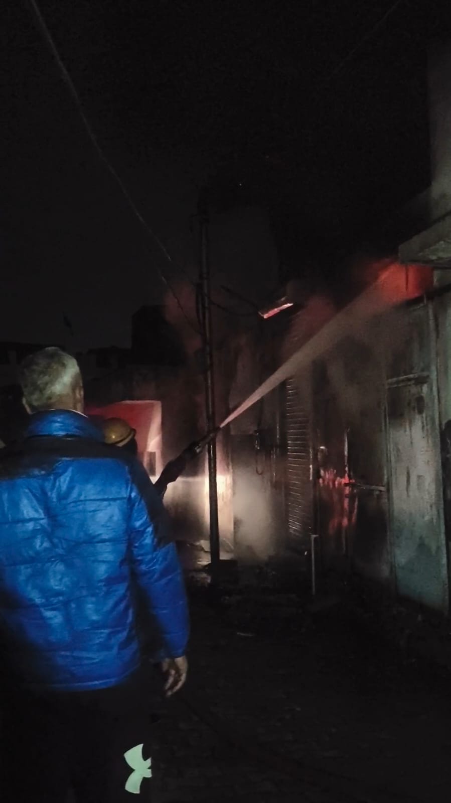 Haryana Fire breaks out at electric scooter showroom dozens of vehicles gutted