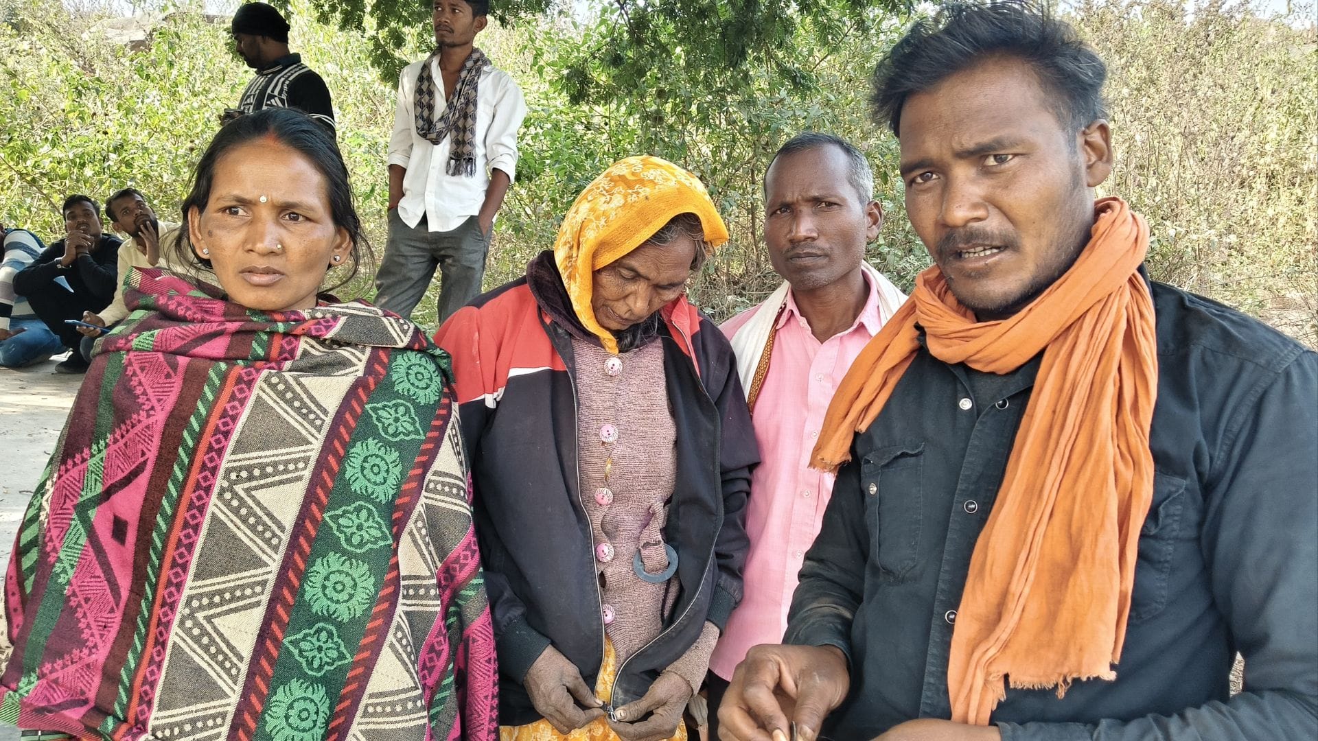Sonbhadra Mining Accident Family searched loved ones in rags identifying with clothes sacred thread and body