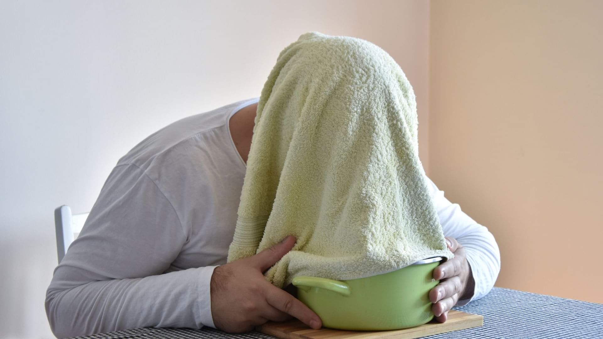 Take basil and celery water and steam it will cure cold and nasal blockage in minutes