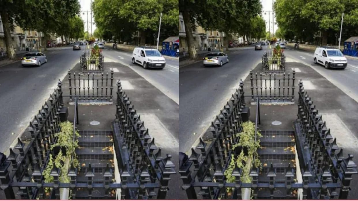 Secret hotel hidden in the middle of road where once there was a public toilet Video goes Viral on Internet