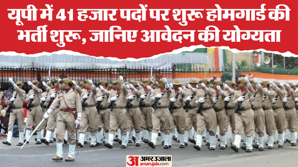 UP: Over 7 lakh applications received for Home Guard recruitment for 41,000 posts, one week left