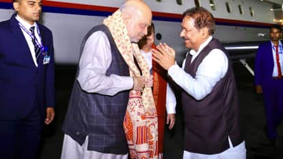 अमित शाह पटना पहुंचे