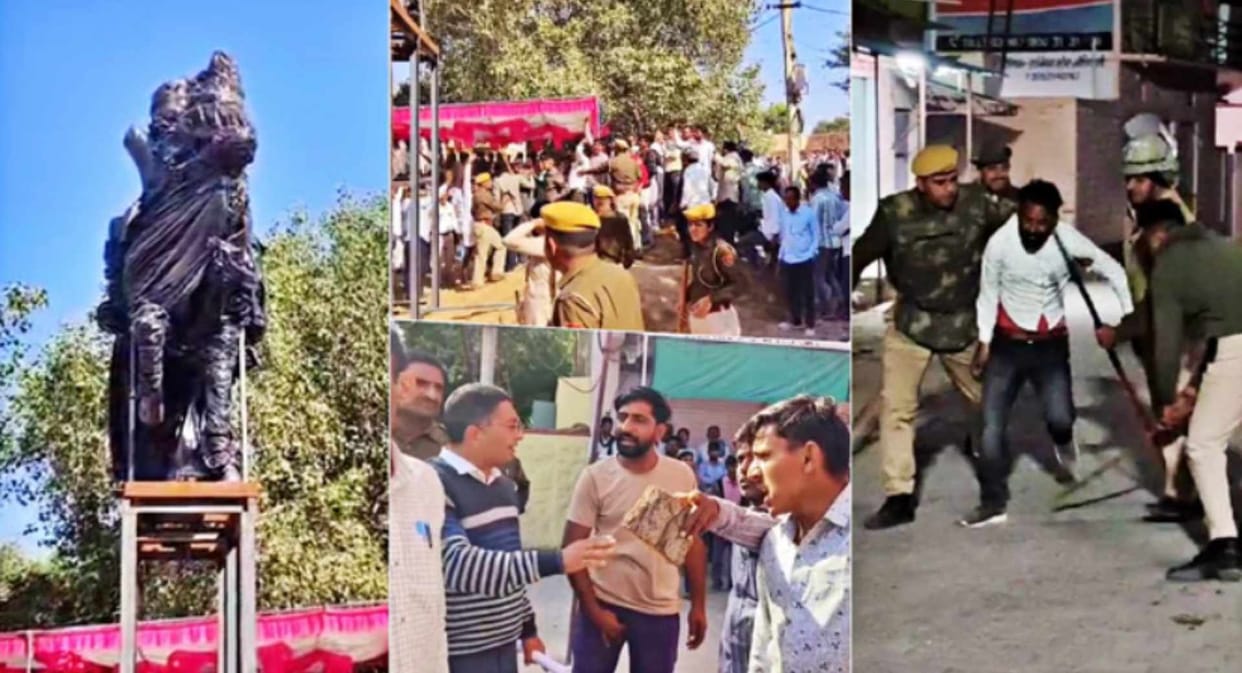 jodhiyasi idol installation tension two month restrictions imposed