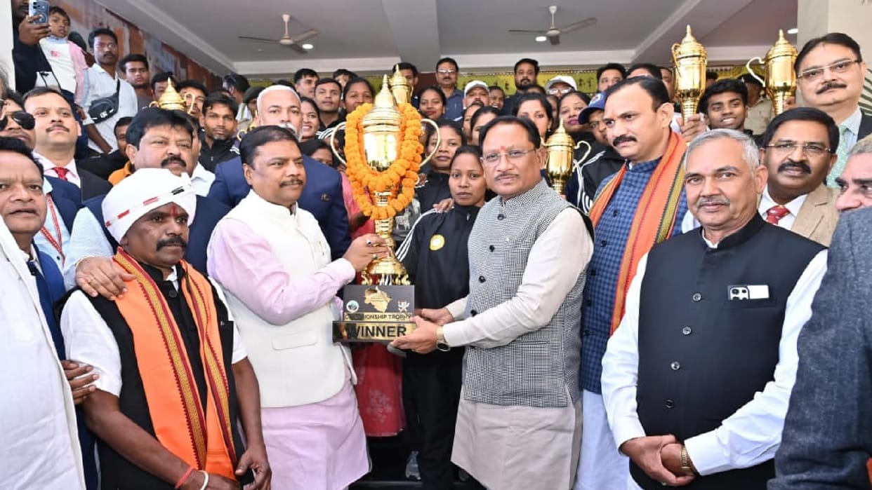 Chhattisgarh became overall champion for 13th consecutive time in All India Forest Sports Meet