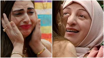 Farhana bhatt crying after sees her mother in bigg boss 19 house new promo released