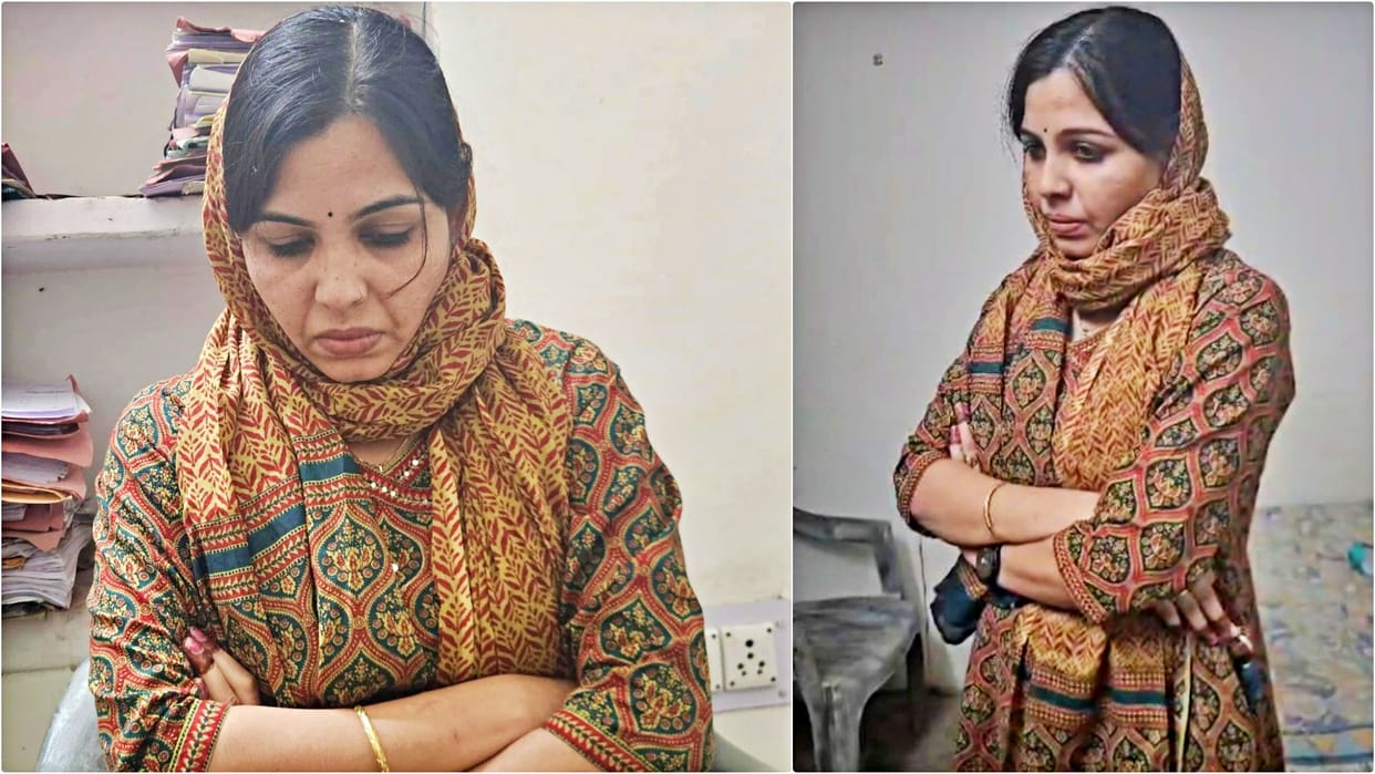 Jaipur News: Sub-Inspector Rajkumari Juneja Caught Red-Handed Taking ₹1.25 Lakh Bribe in Jaipur