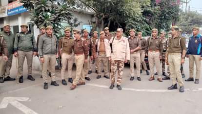 UP Police administration on alert following announcement of march near Jama Masjid in Sambhal