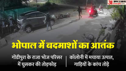 MP News: Miscreants vandalized two places in Bhopal in seven hours