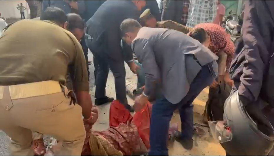 Lucknow: Upset over the occupation of the plot, a woman and her son consumed poisonous substance