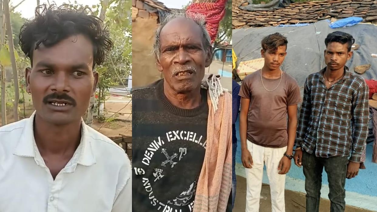 The plight of laborers returning from Maharashtra: Food items were also snatched while returning.