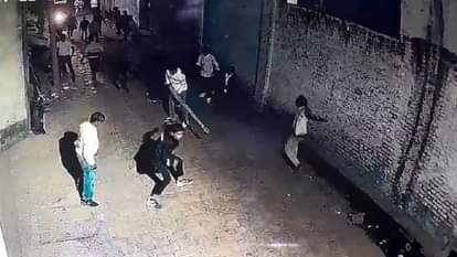 A dispute broke out between the wedding party and the family members