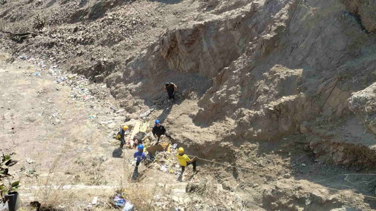 Young man died after his scooter fell into a deep ditch Tehri Accident News