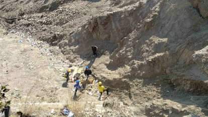 Young man died after his scooter fell into a deep ditch Tehri Accident News