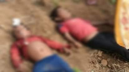 Two innocent sisters drowned in a drain in Jhurha a wave of grief gripped the village after the accident and