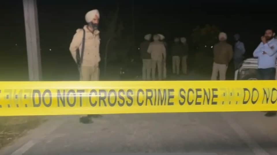 Encounter in Amritsar Two accused in petrol bomb attack arrested