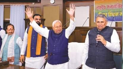 Nitish Kumar to Take Oath as Bihar CM for the 10th Time Today; NDA Government Set to Retain Key Leaders
