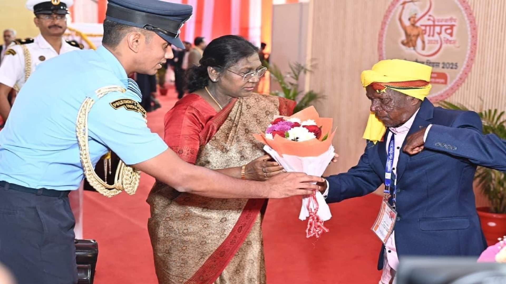 CG: Why are Pando tribe called "President adopted sons"? Basant told President Murmu that story