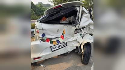 Mining officer car hits CM's personal secretary's car, car damaged