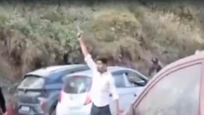 Himachal: After Una district, bullets were fired in Solan, aerial firing took place on Sultanpur road, video w