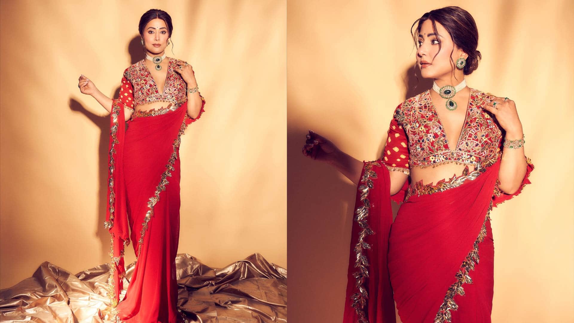 latest look and photo of yeh rishta kya kehlata hai fame hina khan
