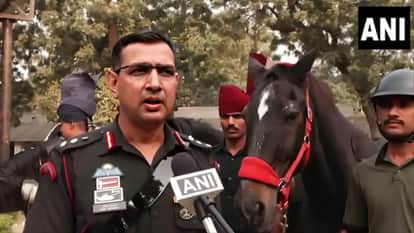 भारतीय सेना का 25 वर्षीय विराट घोडा