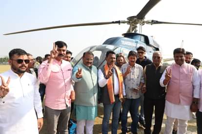 Indore News: Heli tourism service started from Indore, for the first time MLAs visited Ujjain