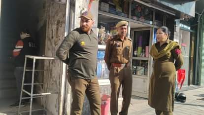 Jammu and Kashmir Police and SAI raided the office of an English newspaper in Jammu