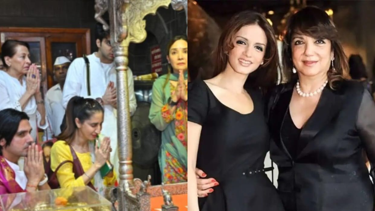 zayed khan malaika 20th anniversary shirdi visit family tributes to late zarine khan