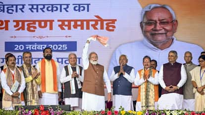 Bihar CM Oath Taking Ceremony From PM waving his Gamcha to making arrangements for Litti-Chokha news