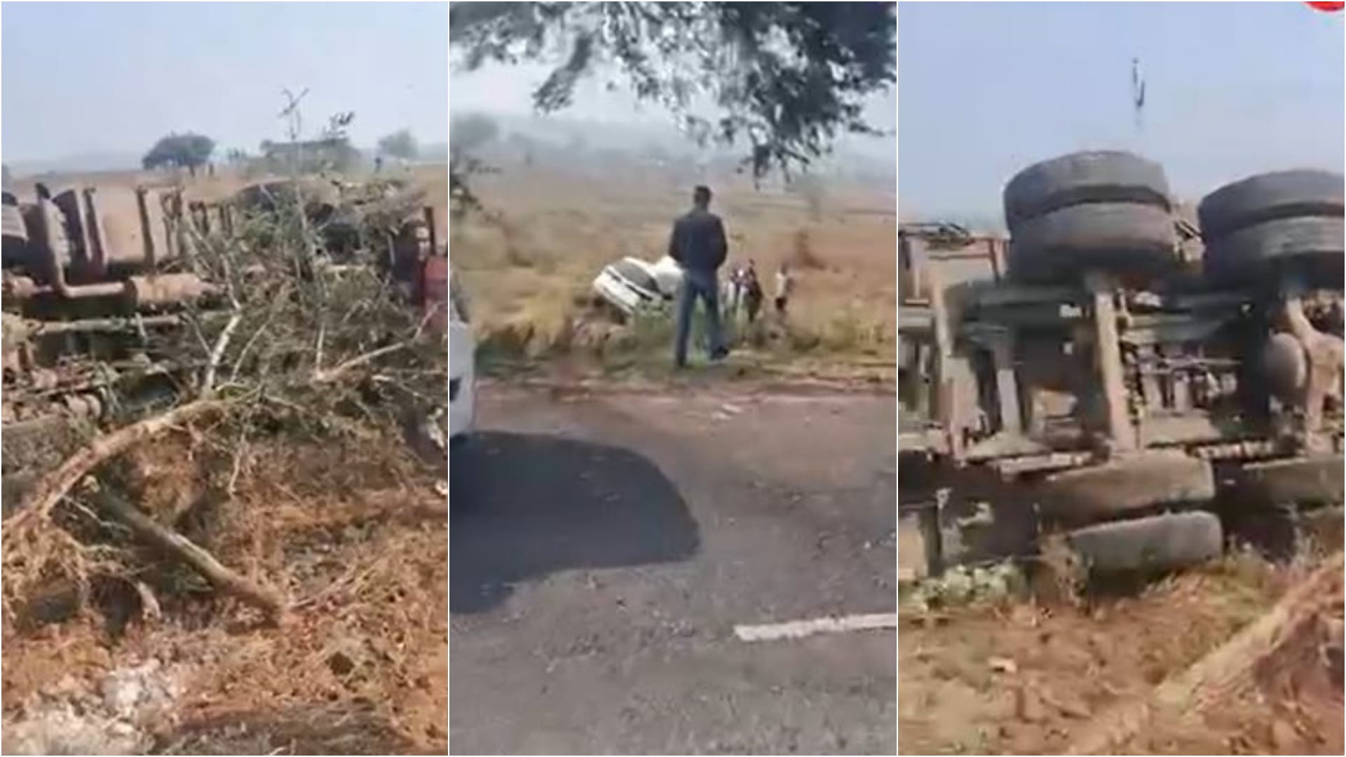 भिलेरा के पास हुआ सड़क हादसा