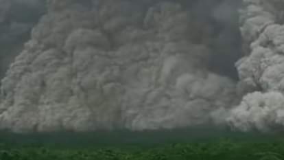 Video: mount semeru Volcano Erupts In Indonesia, Spews Ash 13km Into Sky
