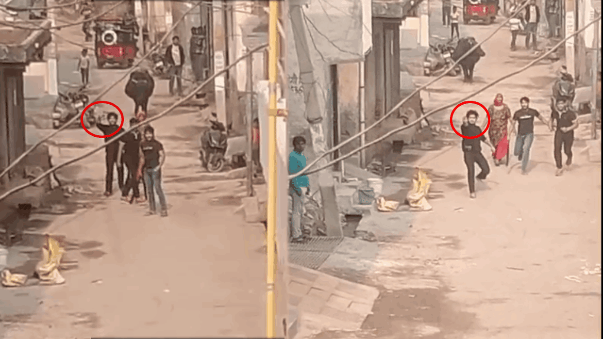 video of firing over land dispute in Sorkha village has surfaced