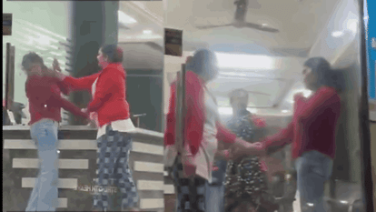 PG operator beat up a young woman for asking her to vacate PG In Noida viral video