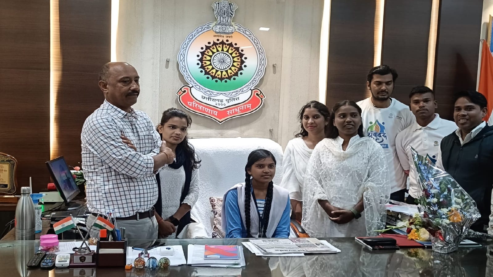 पुलिस अधीक्षक बनी 12वीं की छात्रा