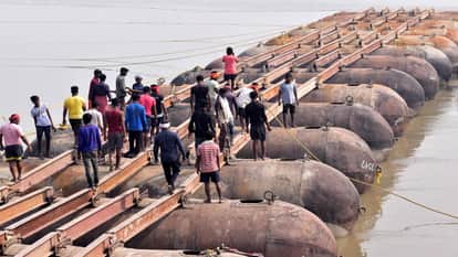 Nine pontoon bridges will now be built during the Magh Mela, providing relief from traffic jams
